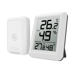 ORIA Termómetro LCD digital sensor interior exterior