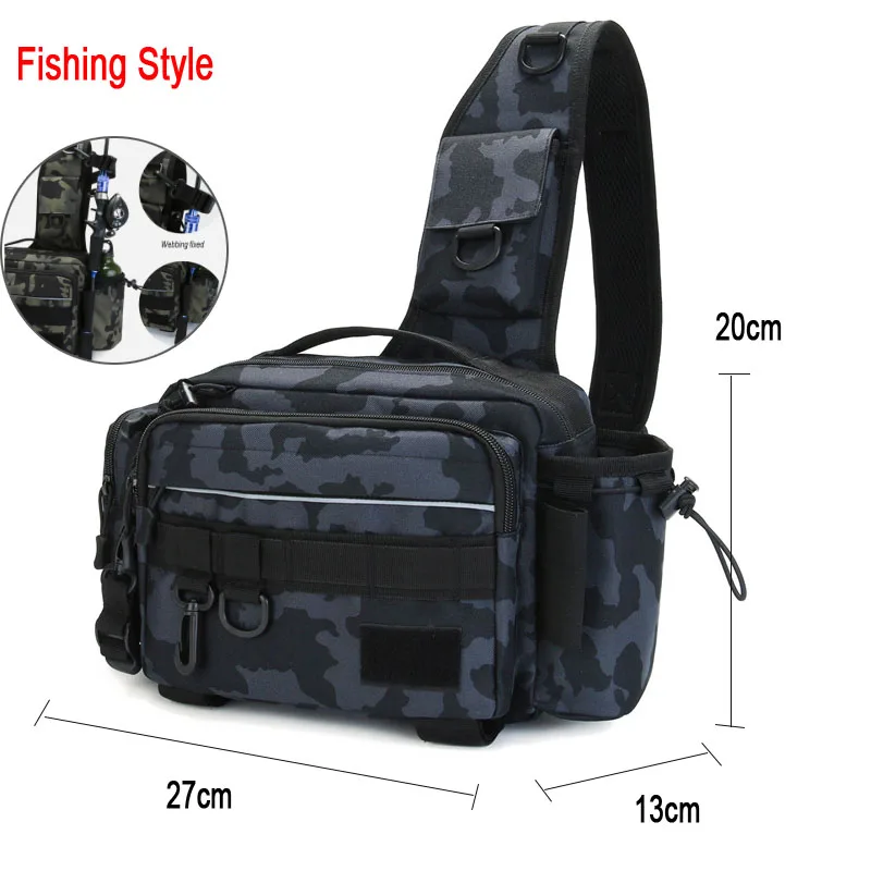 Fishing Black Camo