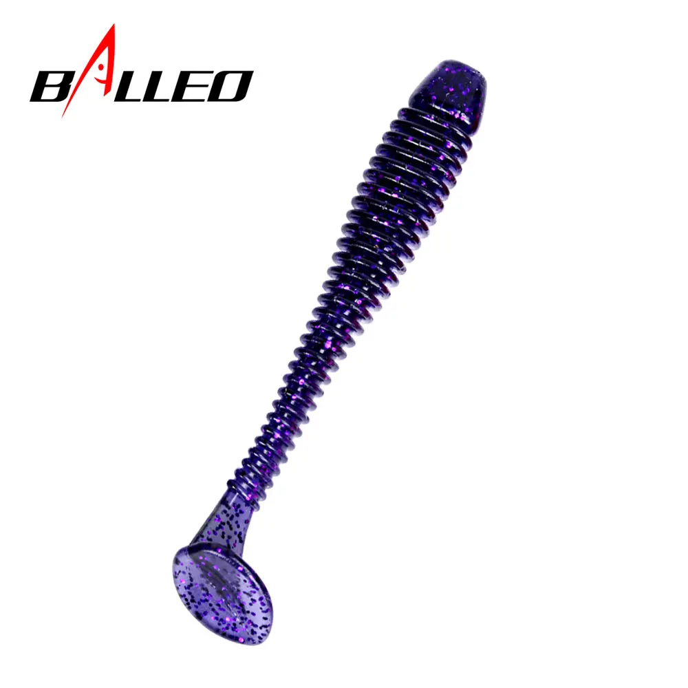 Balleo-señuelo de pesca suave, cebo de silicona para Sábalo, alimentador de cebo de plástico suave para Lucio, aparejos de pesca, 0,7g, 10 Uds./20 Uds.