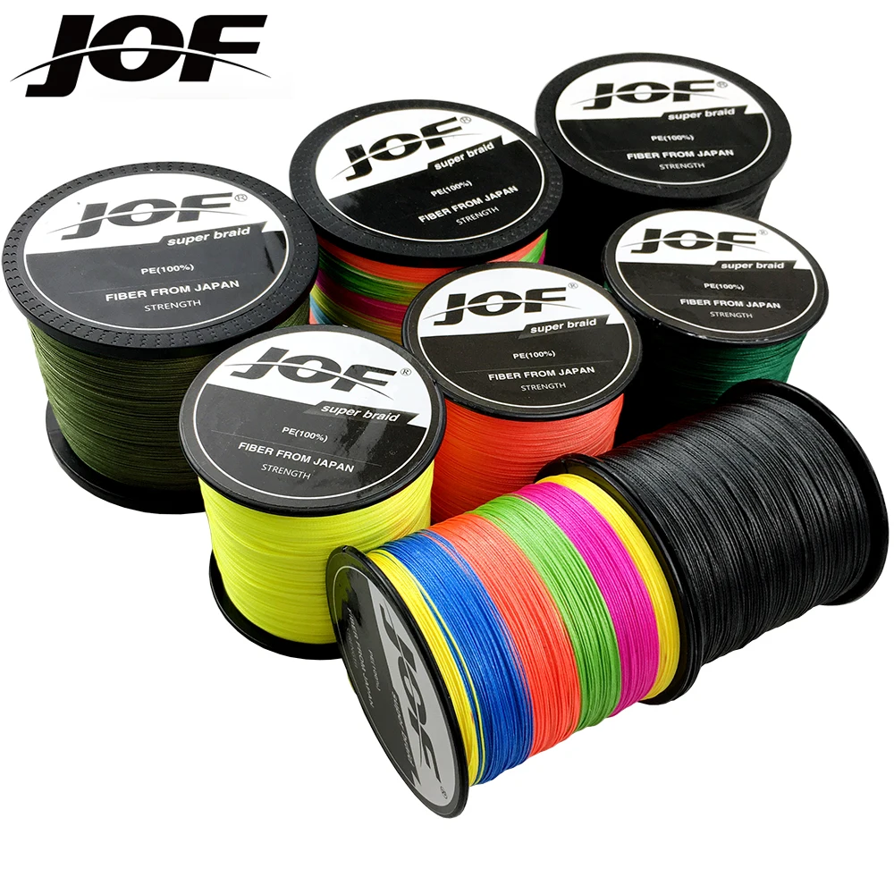 JOF X4-sedal de pesca de 4 hebras, 1000M, 500M, 300M, multifilamento, fuerte, para carpa, 10-120LB - imagen 3