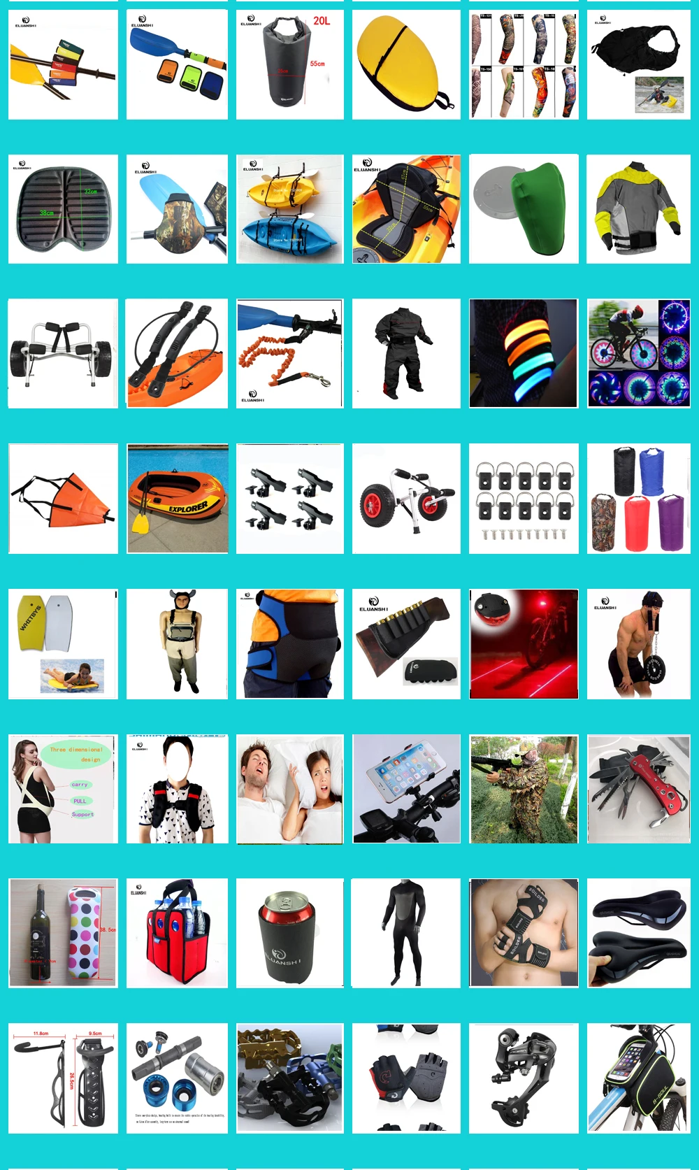 Guardabarros de 4 tamaños para kayak, accesorios de goma para barco, paleta marina, ajuste Universal para deportes acuáticos, bateau island, canoa, wakeboard - imagen 5