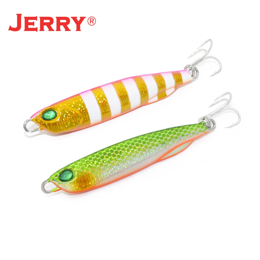 Jerry Zorro-señuelo de Metal fundido para pesca Jigging, cebo Artificial para lubina de mar, aparejos de pesca, 20G, 30G - imagen 5