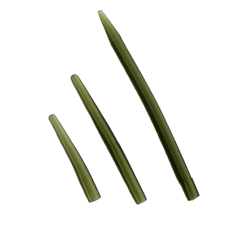 Accesorios de pesca de carpa, manguitos antienredos, alineador de línea, manga de gancho para aparejo de pesca de carpa, aparejos de Terminal de aparejo de pelo, 20 Uds. - imagen 2