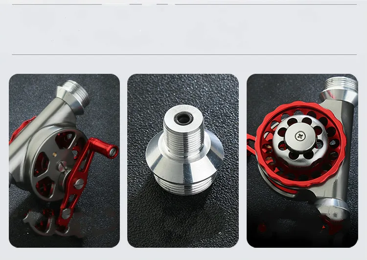 Un carrete de pesca duradero de alta calidad diseñado para precisión y rendimiento