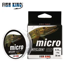NGB 30M MICRO – Línea para Pesca en Hielo Nailon Extra Fuerte