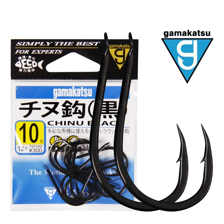 Gamma Katz thousand hooks black grin con púas, gancho 12270 importado gamma gamakatsu - imagen 4