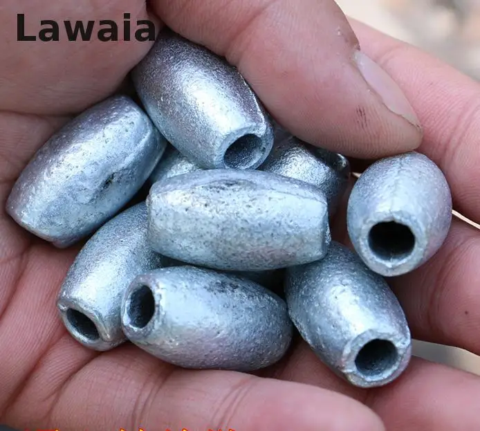 Lawaia-plomos de red de pesca, plomos de acero de hierro, plomos de red de mano americana, colgante de red de pesca de 240cm, colgantes de red de peces - imagen 2