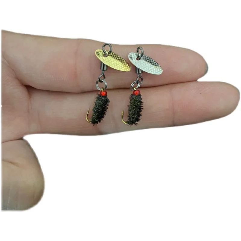 Anzuelo De Pesca con mosca, cebo De imitación De insectos, púas, Tilapia, Iscas, aparejos De Pesca De Mar - imagen 5