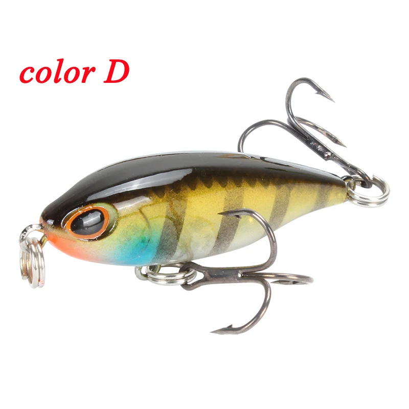 Señuelos de Pesca de roca, cebo Artificial de 45mm y 3,5g, Mini Lucio caliente, Wobblers de hundimiento de peces - imagen 2