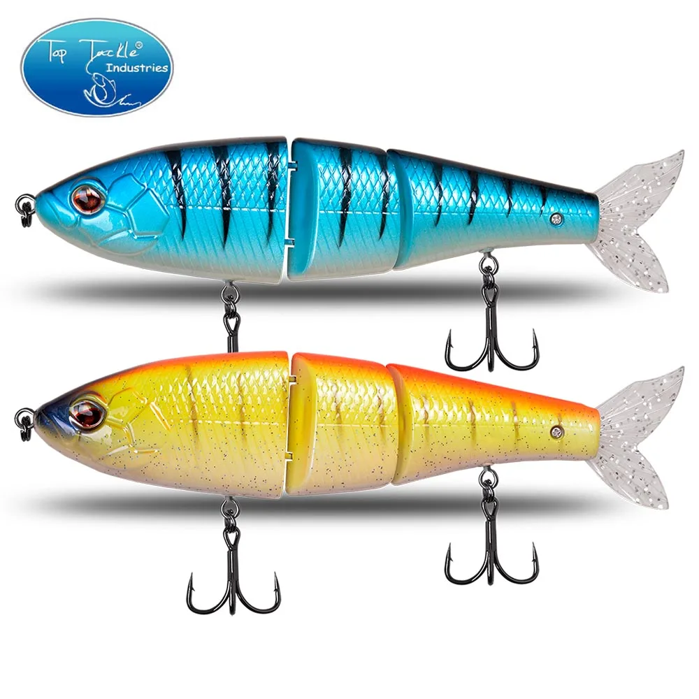 Señuelos de pesca flotantes de hundimiento lento, cebos articulados para Lucio, lubina, 180mm, 7,2 ", señuelo CF, señuelo de pesca de agua salada - imagen 2