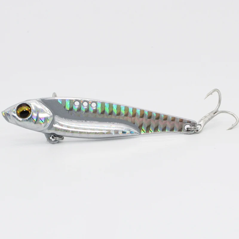 Señuelos de Pesca giratorios Wobblers, cuchara de lentejuelas, Crankbaits artificiales, fáciles de combinar, cebos VIB para Pesca con mosca, trucha, Pesca - imagen 4
