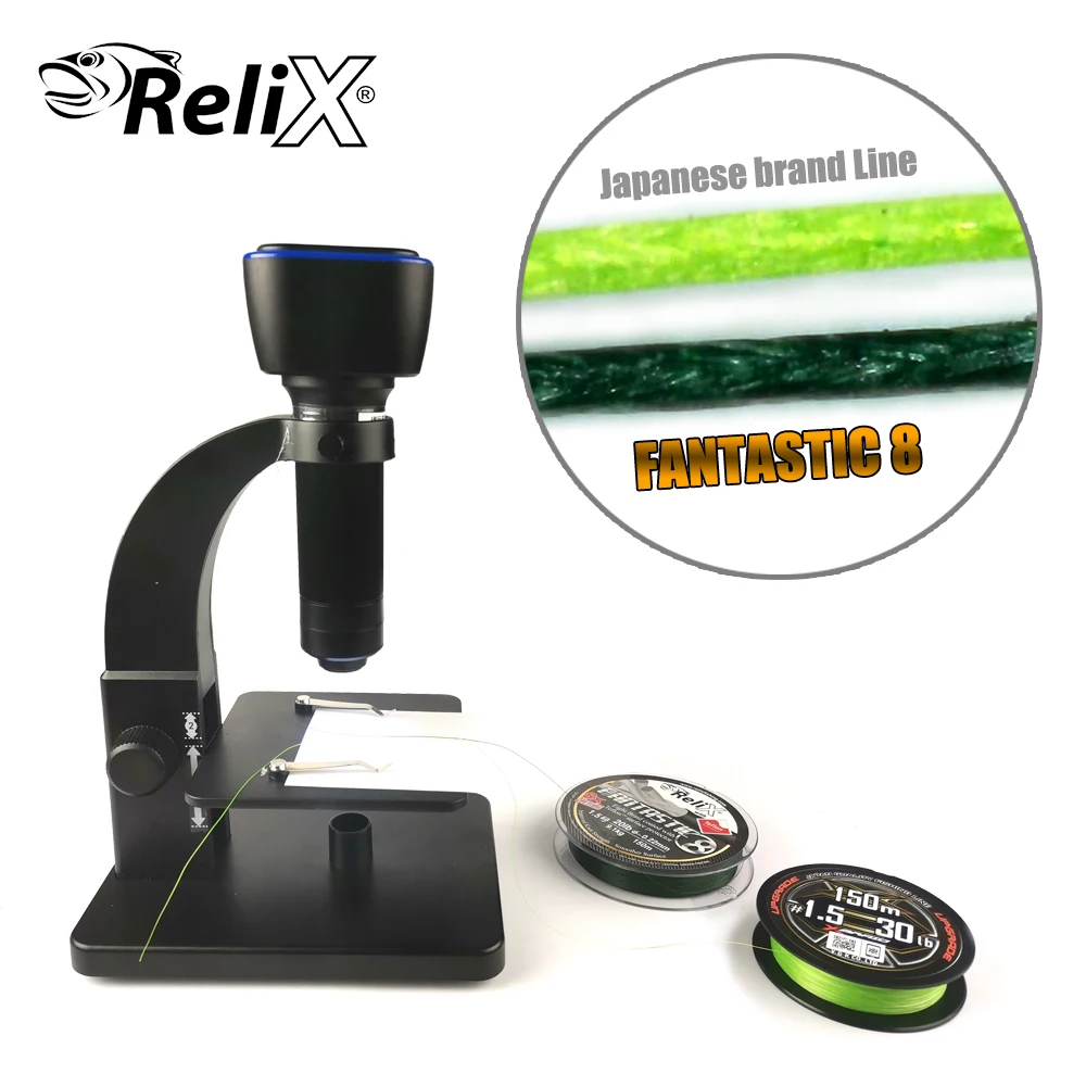 Sedal de Pesca de Mar, aparejos de carpa trenzados de 8 hebras, revestimiento de teflón, multifilamento de pesca, 10-100LB, Relix, 150M hilo trenzado pesca - imagen 5