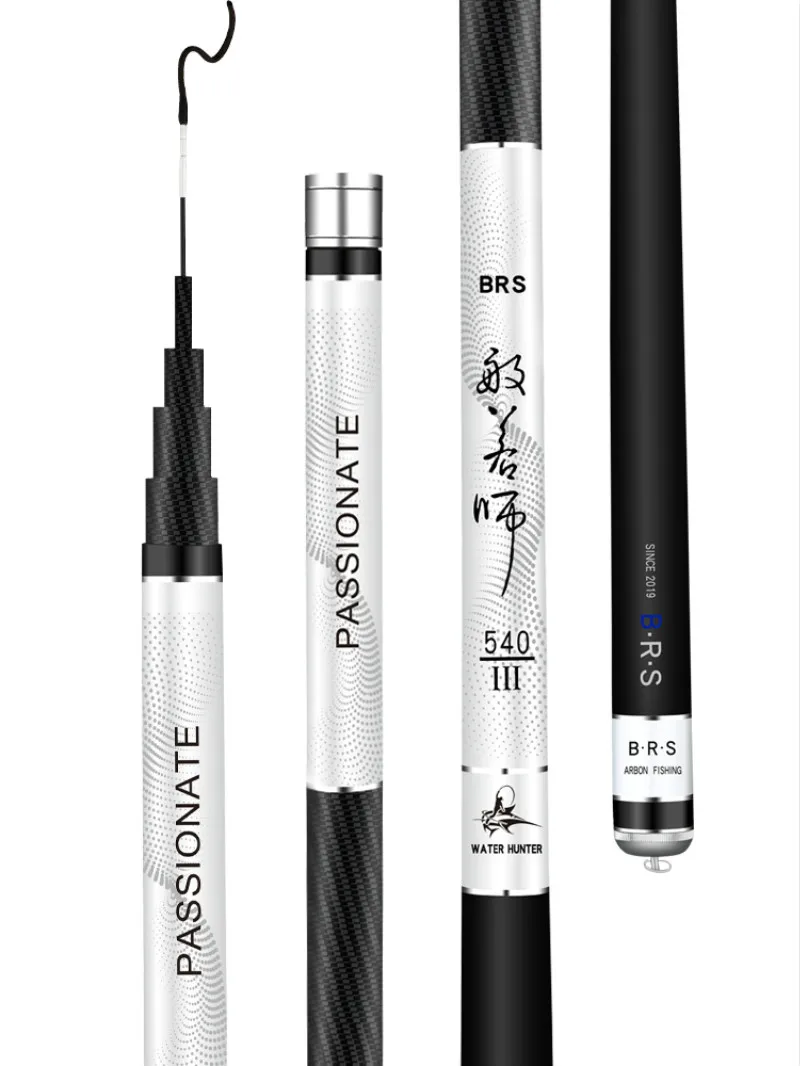 Peche De Pesca De Taiwán De 3,6 m-7,2 m, 28 tunetelescópico, caña De Pesca De sección larga superdura, cuñas, karstwo, Olta De mano - imagen 5