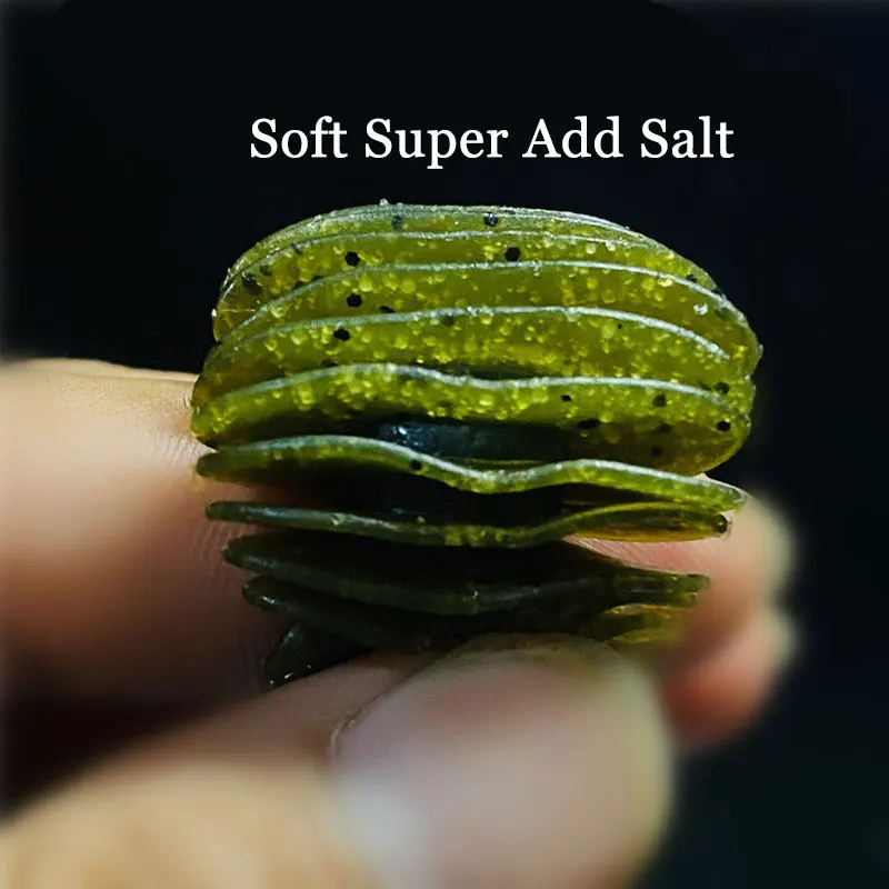 JYJ-señuelo suave de 8,5 cm y 6g para pesca, cebos de silicona, goma suave para pesca, Swimbait, Artificial, leurre souple - imagen 3