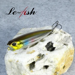 Le Fish-señuelo de pesca de lubina, cebo Articial de larga distancia, lápiz de agua superior, 110mm, 19,5g