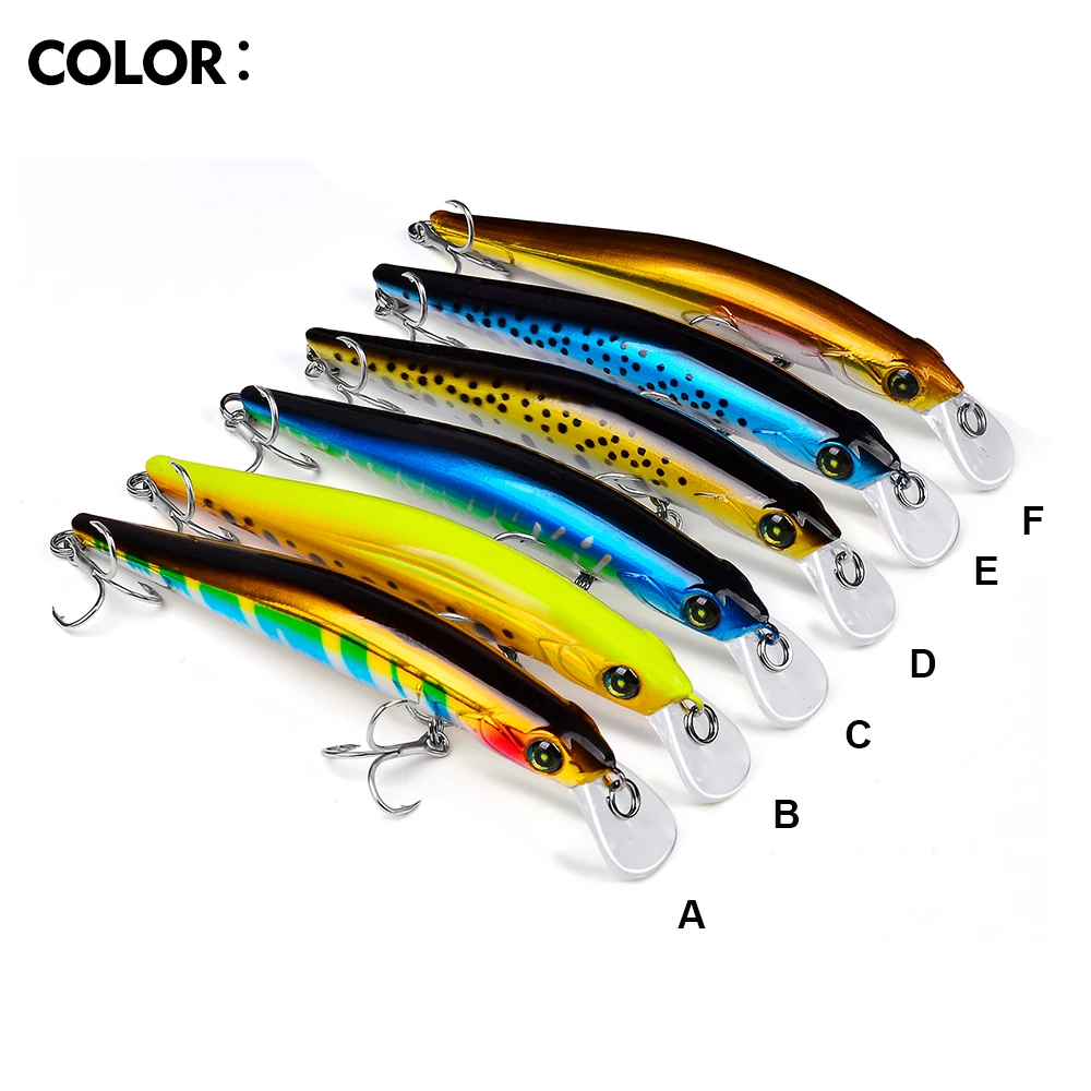 PROBEROS-Señuelos de Pesca Crankbait Minnow Bass 3g-11,5g, cebo Artificial, Lucio, Carpa, señuelos de alta calidad con ganchos BKB y caja de PP - imagen 3