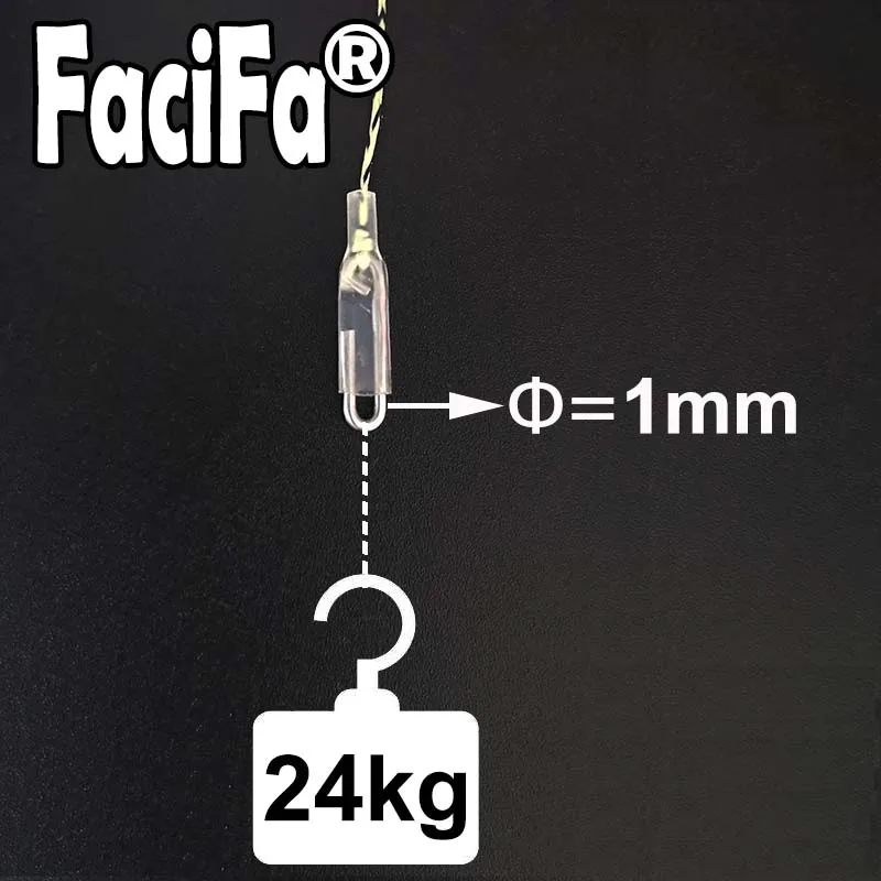 100 piezas Enganche Rapido broches de pesca rápida enchufe rapido plomo de seguridad Snap accesorios de pesca conector gancho rápido - imagen 2