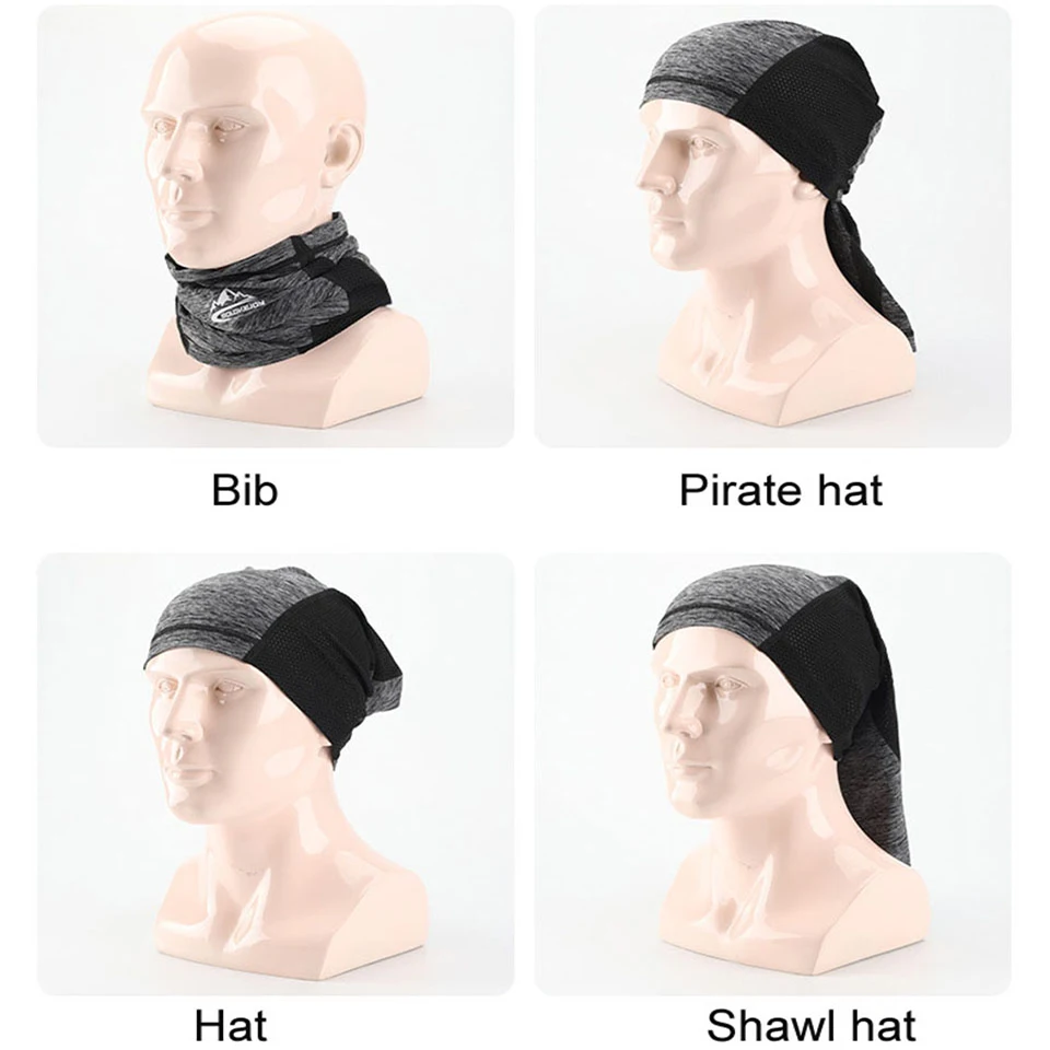 Máscara de pesca con protección solar UV, protector solar de seda de hielo, transpirable, sin relleno, de secado rápido - imagen 5