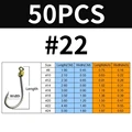 50pcs Size 22