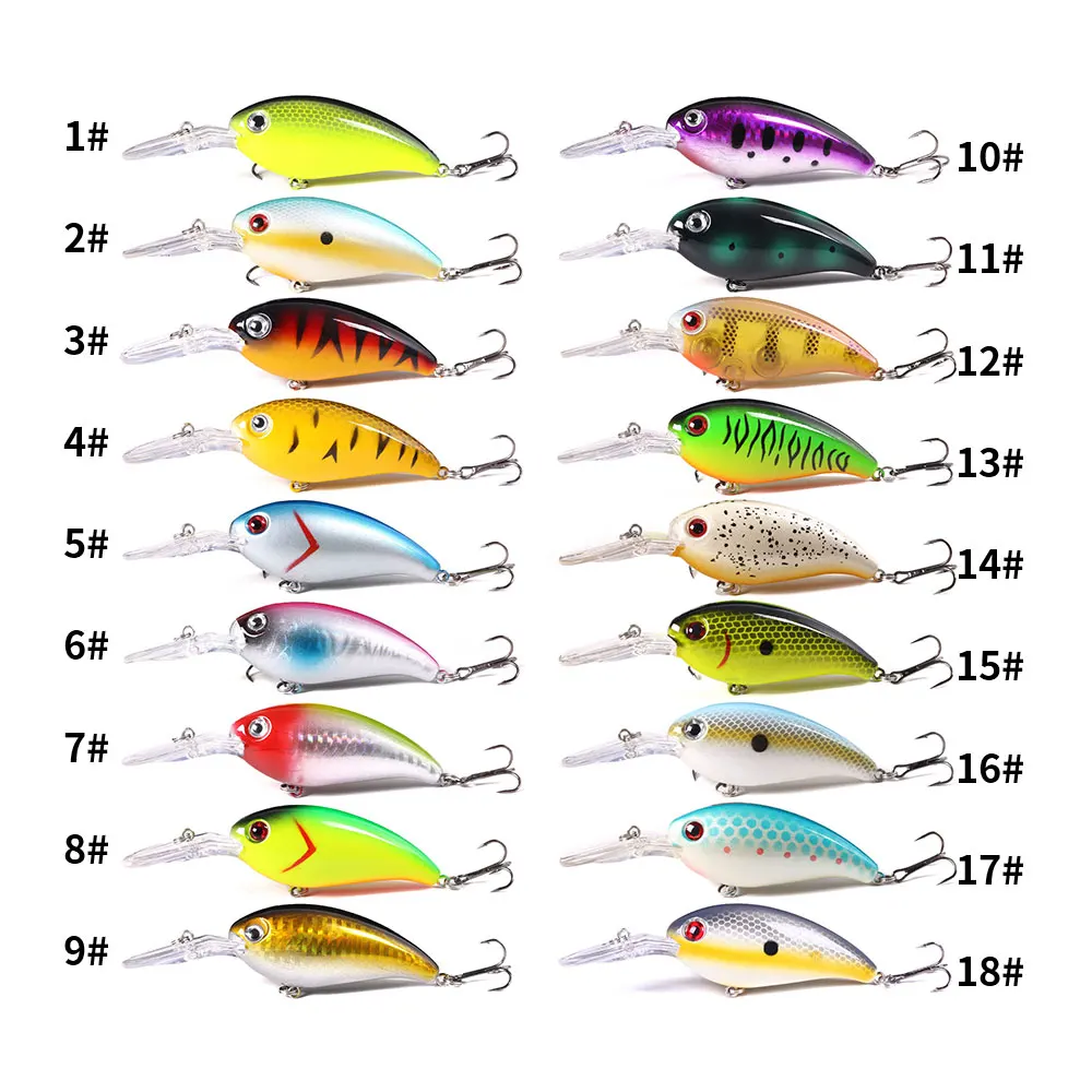Hengjia Crankbait Wobbler Minnow – Señuelo artificial para pesca