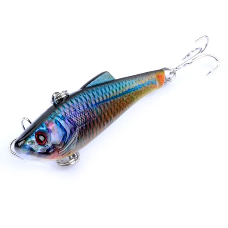Señuelos de Pesca de hundimiento vibratorio Vib, cebo duro Artificial de 70mm y 6,5g, Crankbait pintado realista, Wobblers, aparejos de lubina, 1 ud. - imagen 5