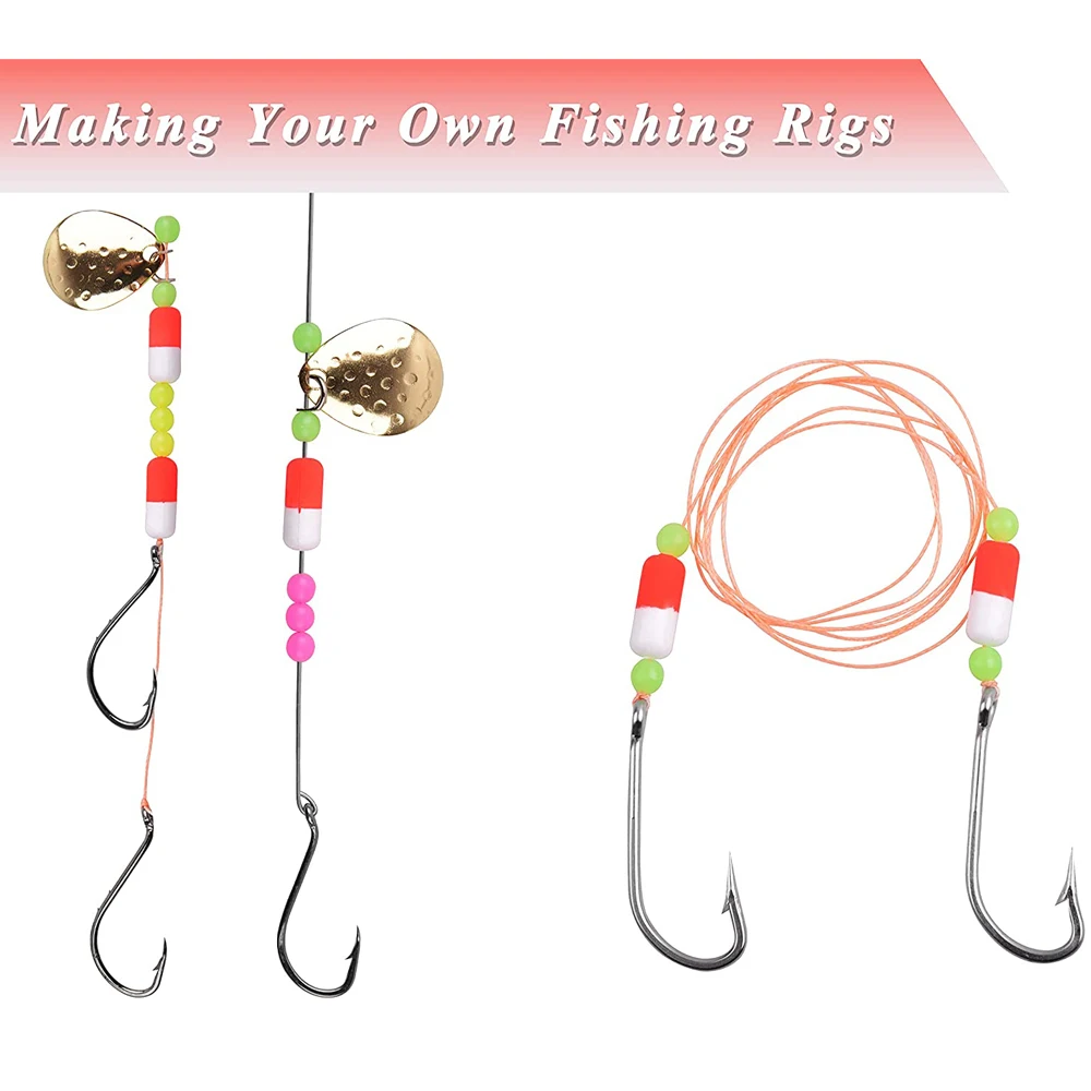 Flotador de pesca de espuma, aparejo Pompano de fondo cilíndrico para trucha, bagre, aparejos de Walleye, 80 unids/lote por caja - imagen 5