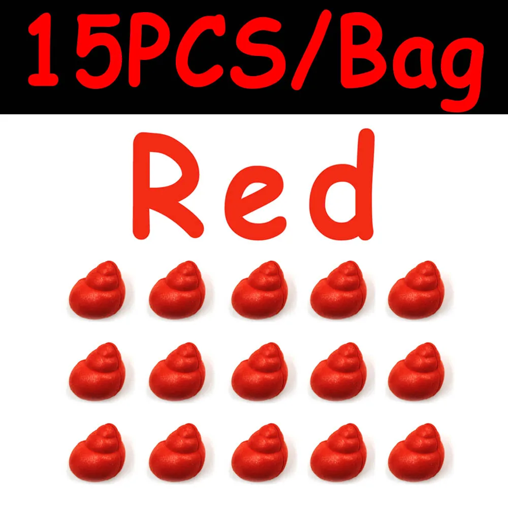 15PCS Red