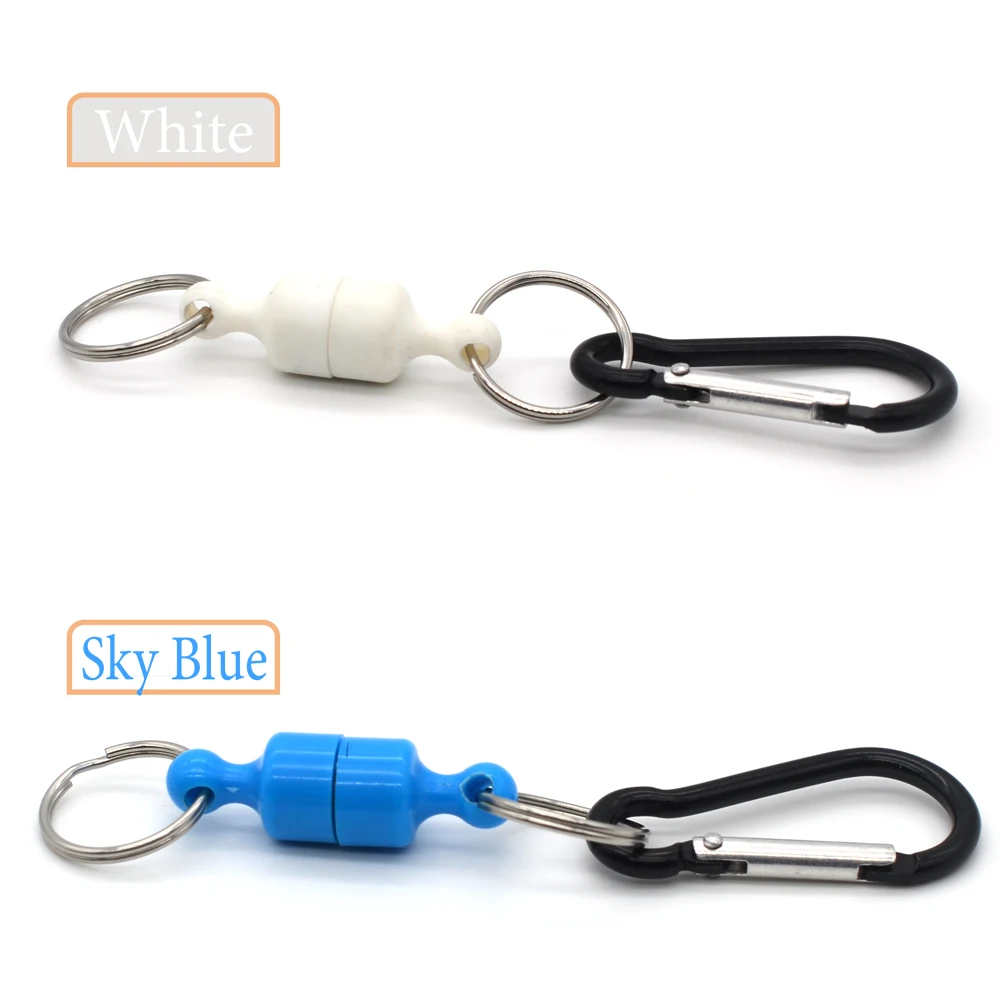 Red magnética para pesca con mosca MNFT – clips rápidos y mosquetón - imagen 2
