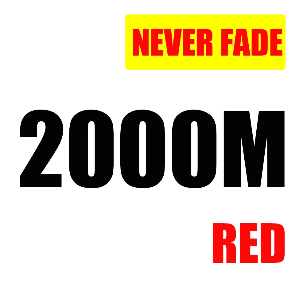 8 Briaded 2000m RED