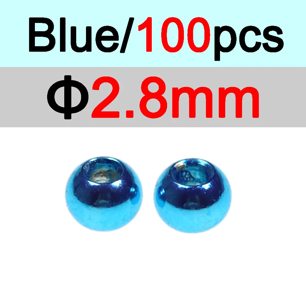 2.8mm Blue 100pc