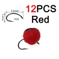 12pcs Red