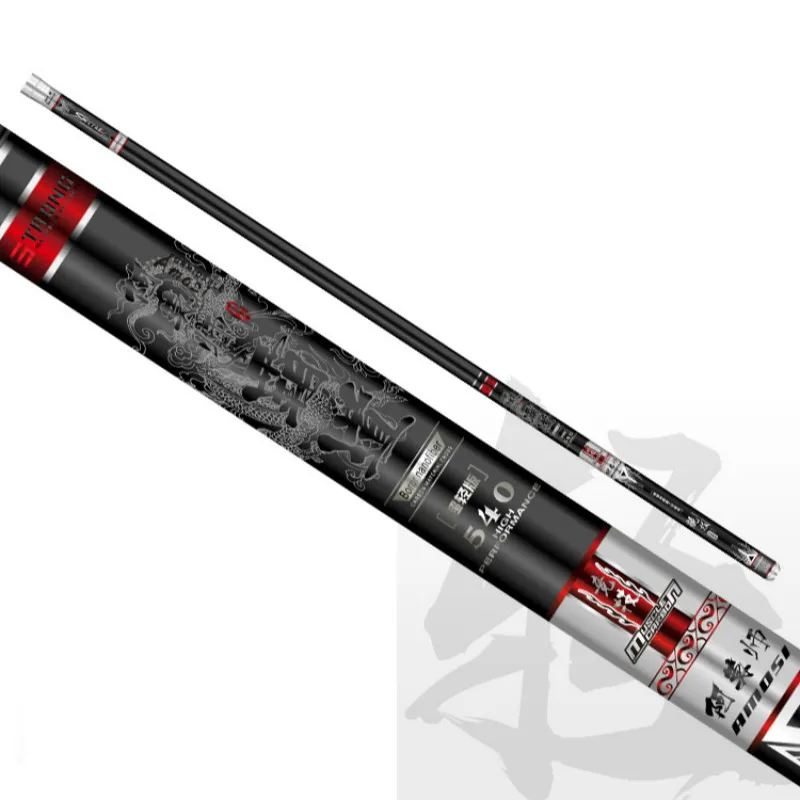 Caña de pescar superdura, 4H, 5H, 6H, Taiwán, 28/19 Tonalty, 2,7 m-7,2 m - imagen 4