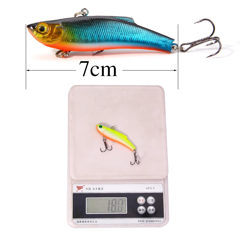 Se está mediante un señuelo de pesca en una escala