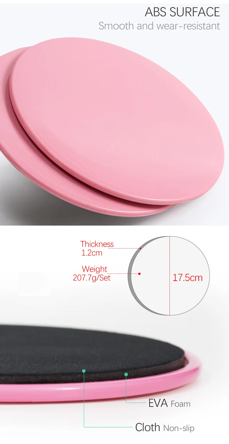 Un círculo rosa con una regla