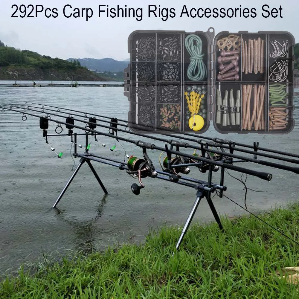Kit Aparejos Carpa con Manga Antienredos y Clips Plomo - imagen 4