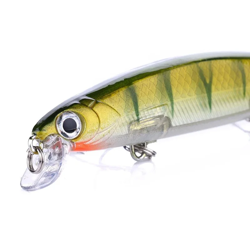 110mm 13g Swimbaits Bass pez grande señuelo de pesca hundimiento flotante Wobblers cebo duro Crankbait Minnow señuelo para aparejos de pesca de Lucio - imagen 5