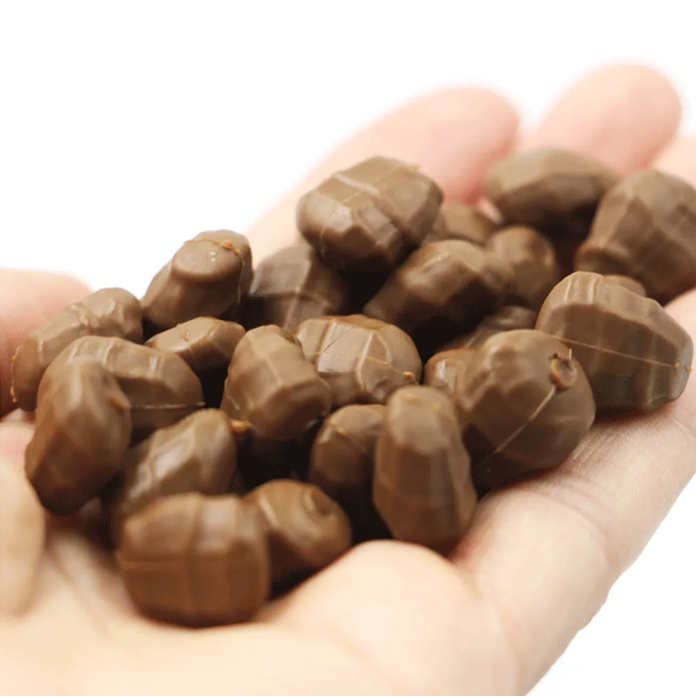 Wifreo-Cebo de tuerca de tigre flotante falso, aparejo de carpa de escorpión, aparejo emergente, aparejos de pesca de carpa grande, suave, 20 unids/lote por bolsa - imagen 5