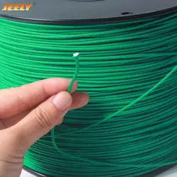 Jeely 20m 1,4mm 190kg cuerda de chaqueta de fibra UHMWPE para sedal de pesca submarina