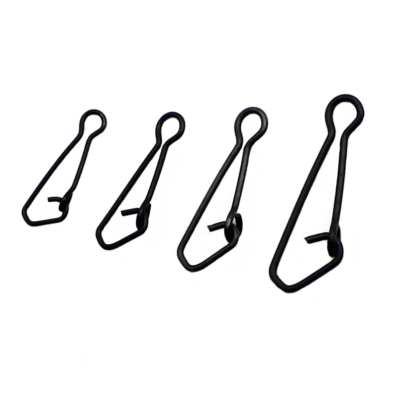 Accesorios de 20 piezas para pesca de carpa, gancho rápido a presión, Clips giratorios para carpa, aparejos de pesca - imagen 2