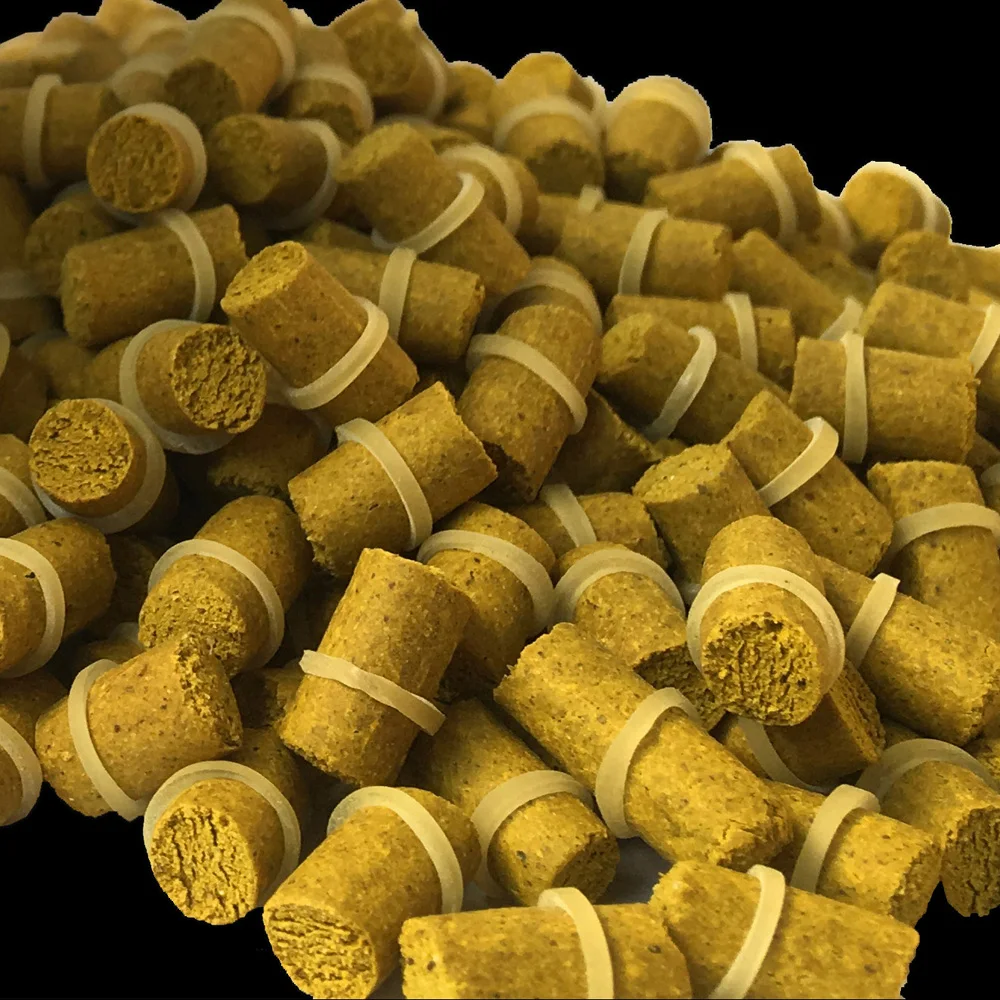 Señuelo alimentador de partículas de insectos, cebo de fórmula en forma de pellet, fácil de enganchar, cebo de pesca de carpa, hierba de carpa, multiolor, 20-50g por bolsa - imagen 4