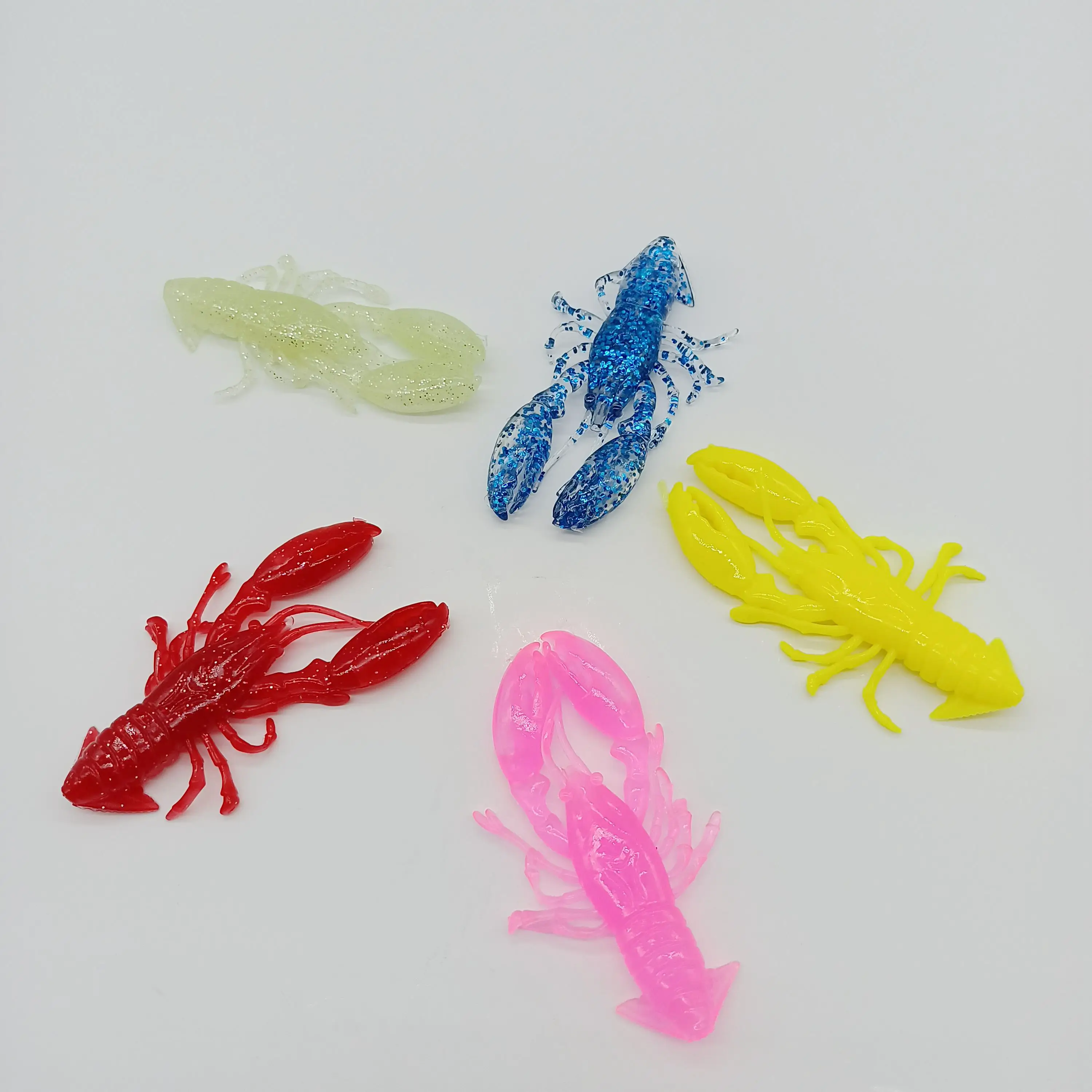 DUODUOYU-Cebo blando de silicona para pesca, aparejo de pesca Artificial de 12,5g/90mm, 5 colores, 1 unidad - imagen 3