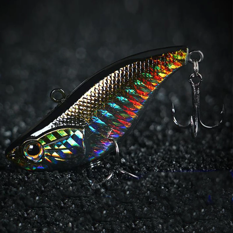 Señuelo de pesca de Metal VIB, cebo duro con vibración, cuchara, Crankbait, Wobbler, aparejos ViB, 1 ud. - imagen 5
