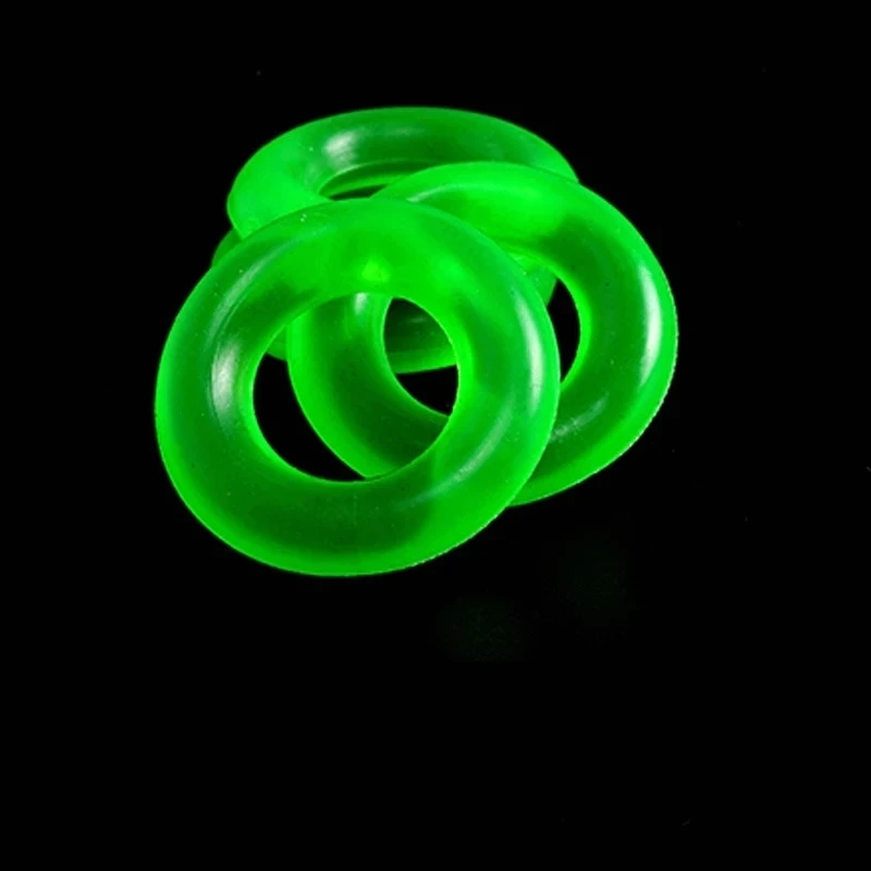 Tope flotante de goma de Gel Flexible suave, 5 unids/lote, caña de pescar con Clip, aparejo de parada, anillo, funda de poste antideslizante - imagen 4