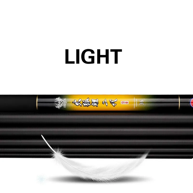 Caña De pescar De carbono para carpa, aparejos De Pesca Olta superligeros De sección corta, 3,6/4,5/5,4/6,3 m - imagen 3