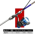 Rod plastic reel