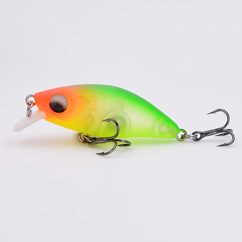 Mini Señuelos de Pesca Minnow de 45mm/4,5g, Wobblers de hundimiento, cebo duro de plástico Artificial, Crankbait, aparejos para lubina - imagen 4