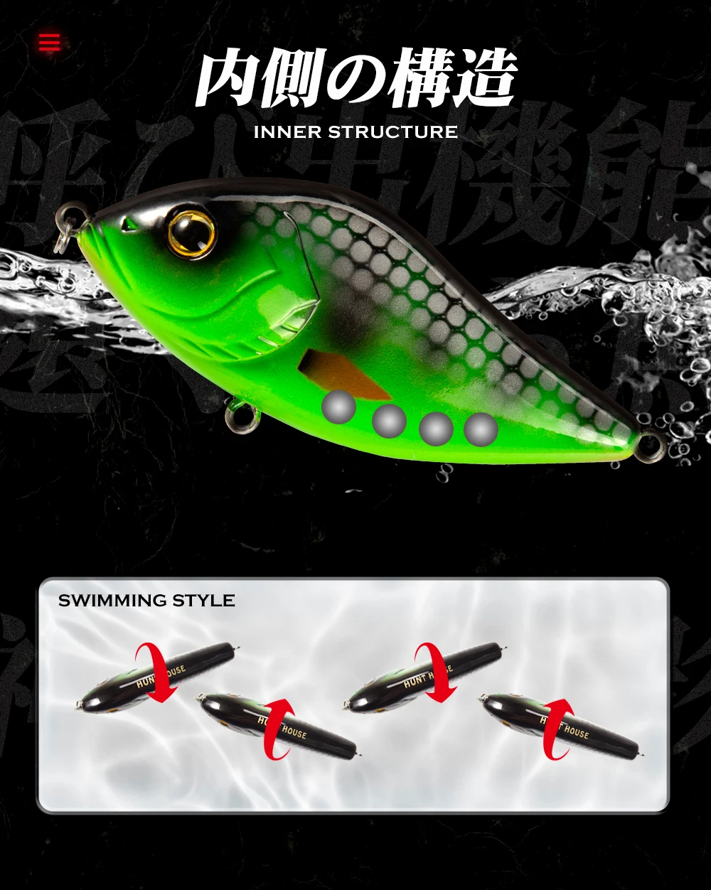 Hunthouse - Aplicación en pesca