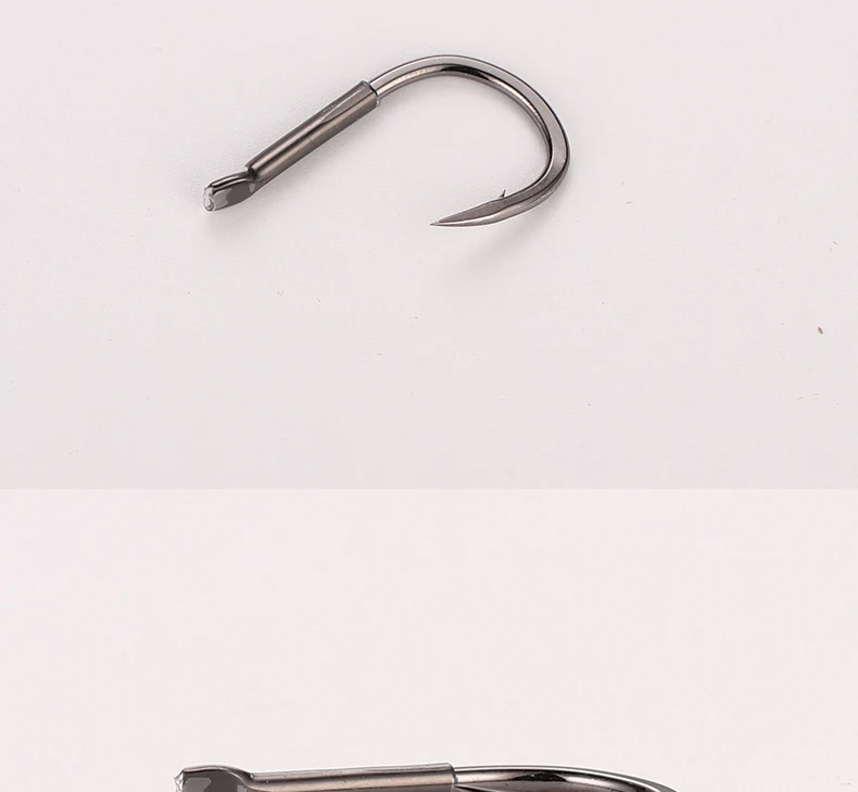 Un gancho de pesca de acero inoxidable de alta calidad diseñado para la durabilidad y el rendimiento