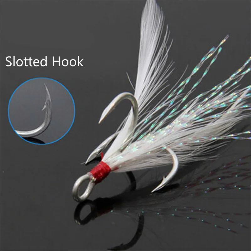 Slotted hook Feather