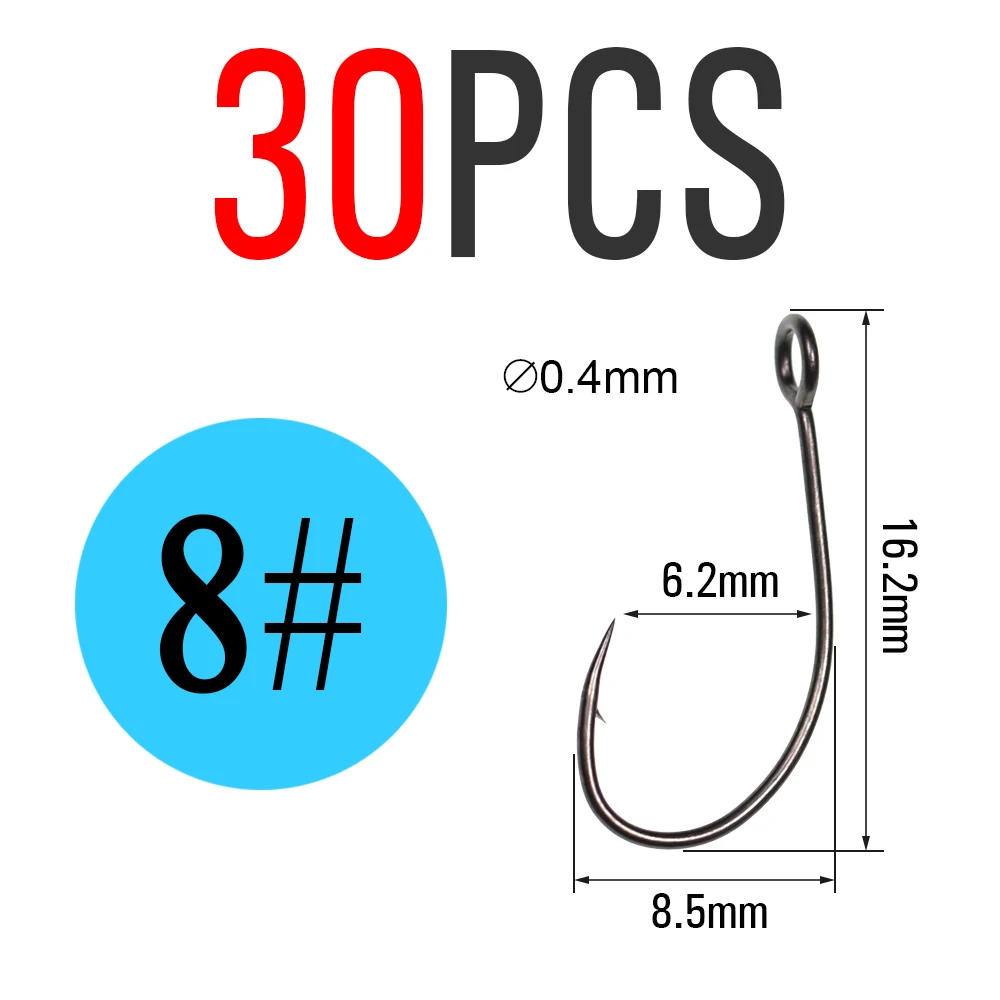 30pcs  Size  8